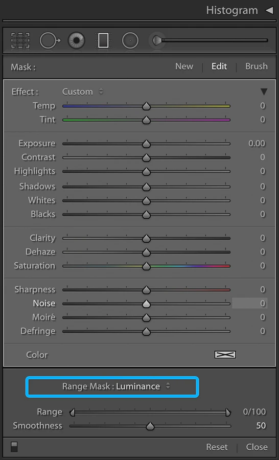 black and white images in lightroom