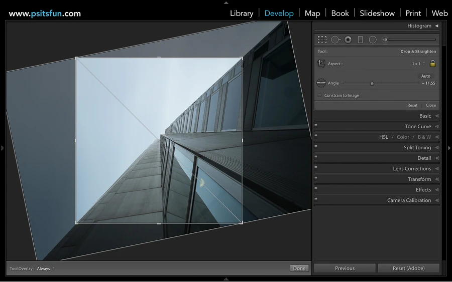 crop tool