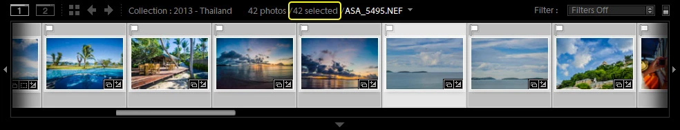 Export in Lightroom