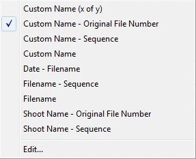 filename templates in Lightroom