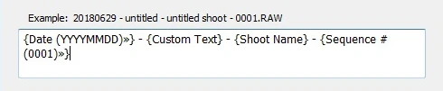 filename templates in Lightroom