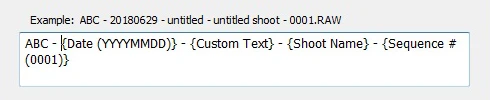 filename templates in Lightroom
