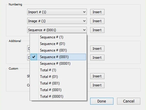 filename templates in Lightroom