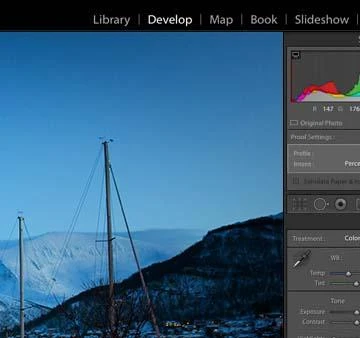 Lightroom Develop module