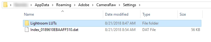LUTs in Lightroom