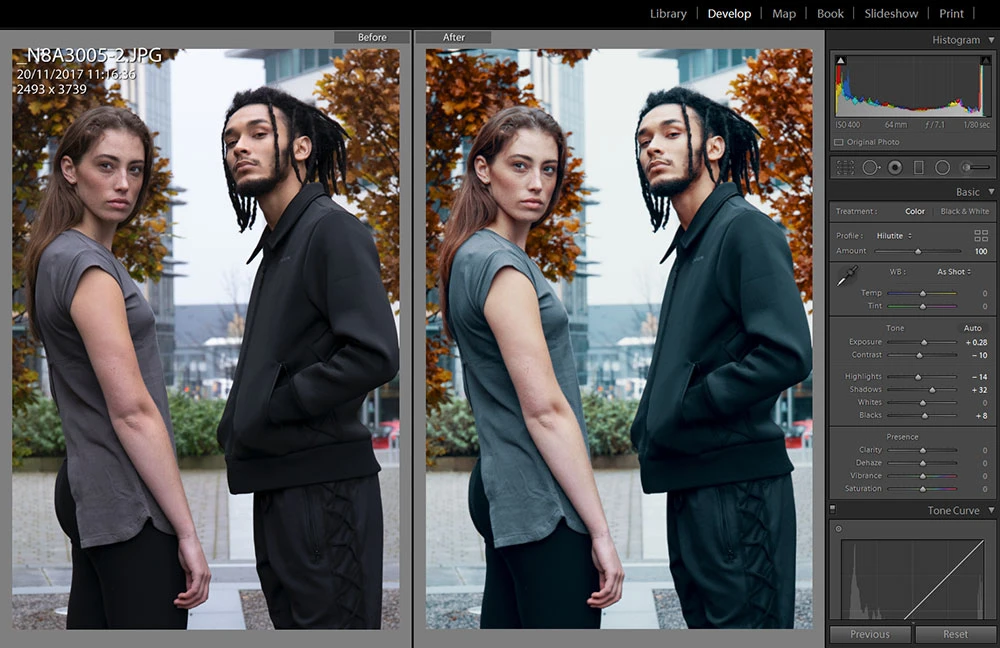 Before and After in LUTs
